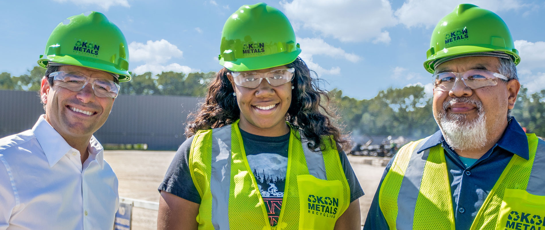 Okon Metals employees