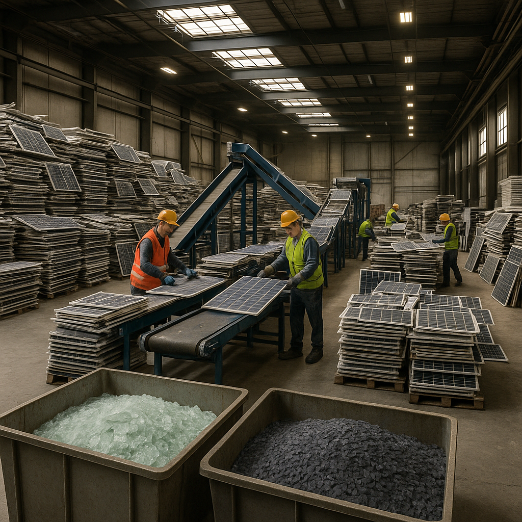 Featured image for “Exploring the Basics of Sustainable Solar Panel Disposal”