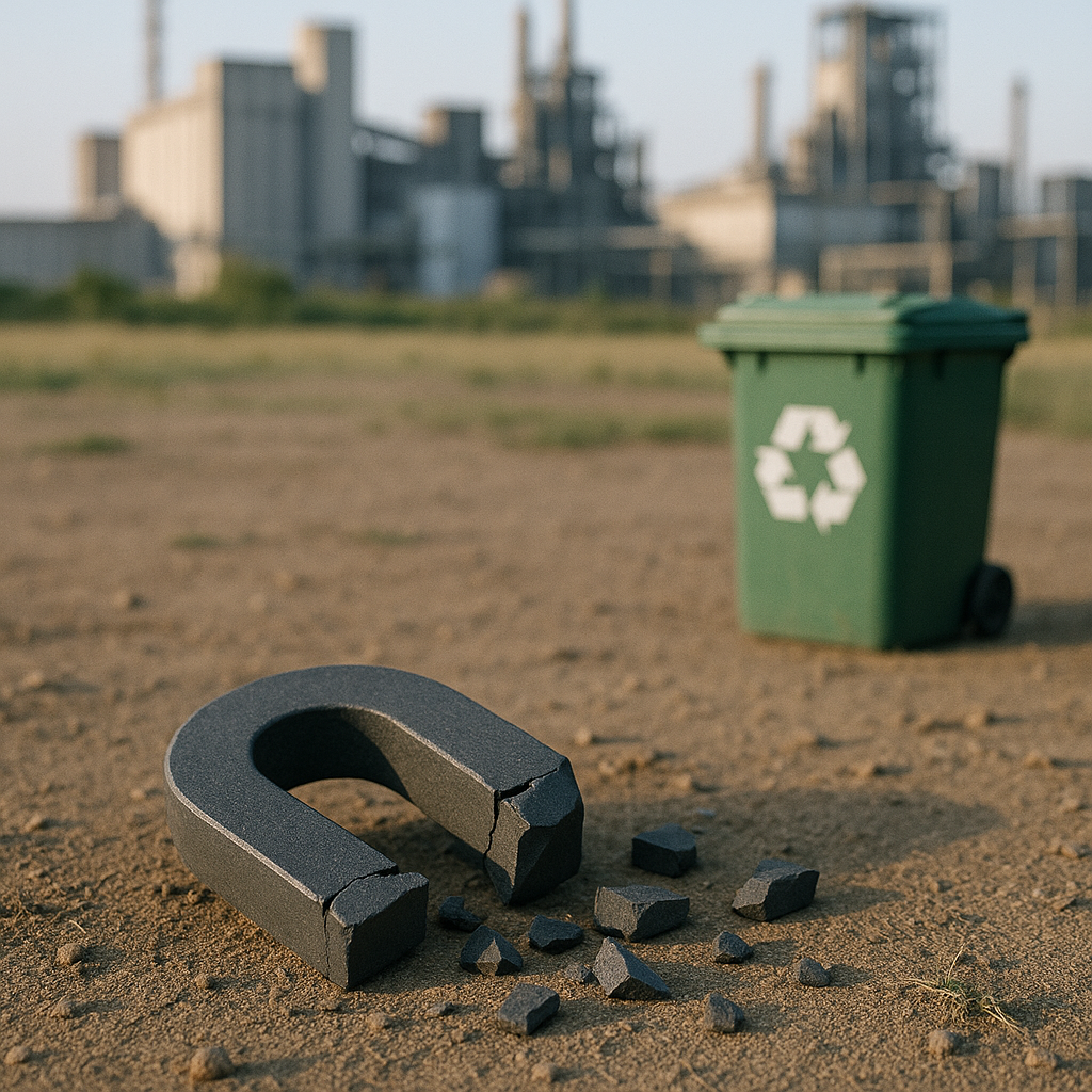 Waste Recycling and Green Earth Logo