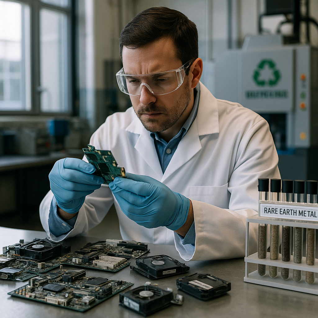 Featured image for “Rare Earth Element Recovery : A Quick Overview of the Process”