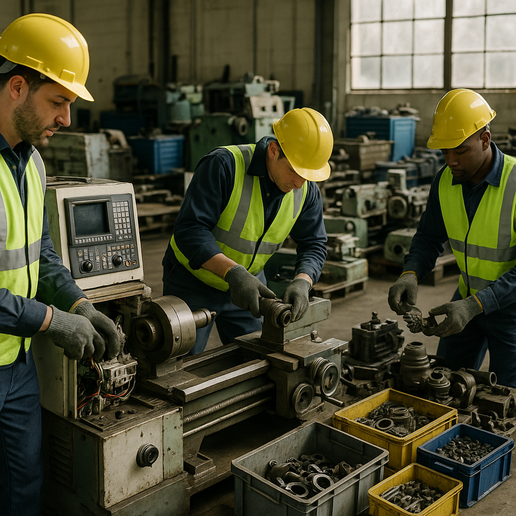 Featured image for “Benefits of Recycling Old CNC Machines and Lathes”