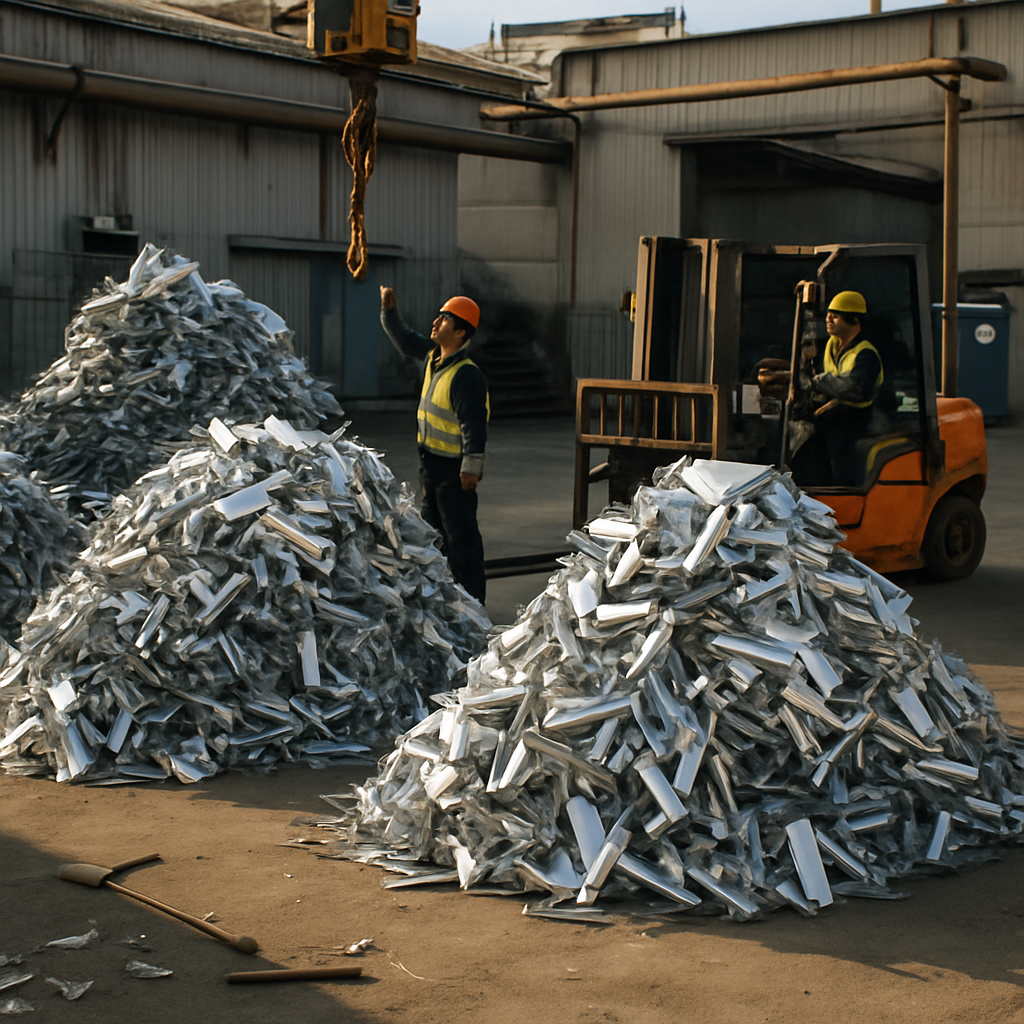 Waste Recycling and Green Earth Logo