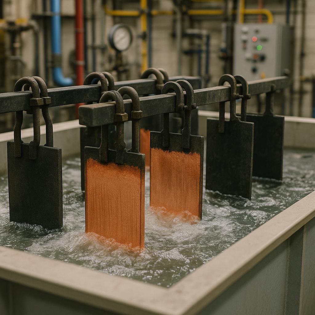 E‑waste and demolition waste are mixed at a waste recycling site in Dallas, TX