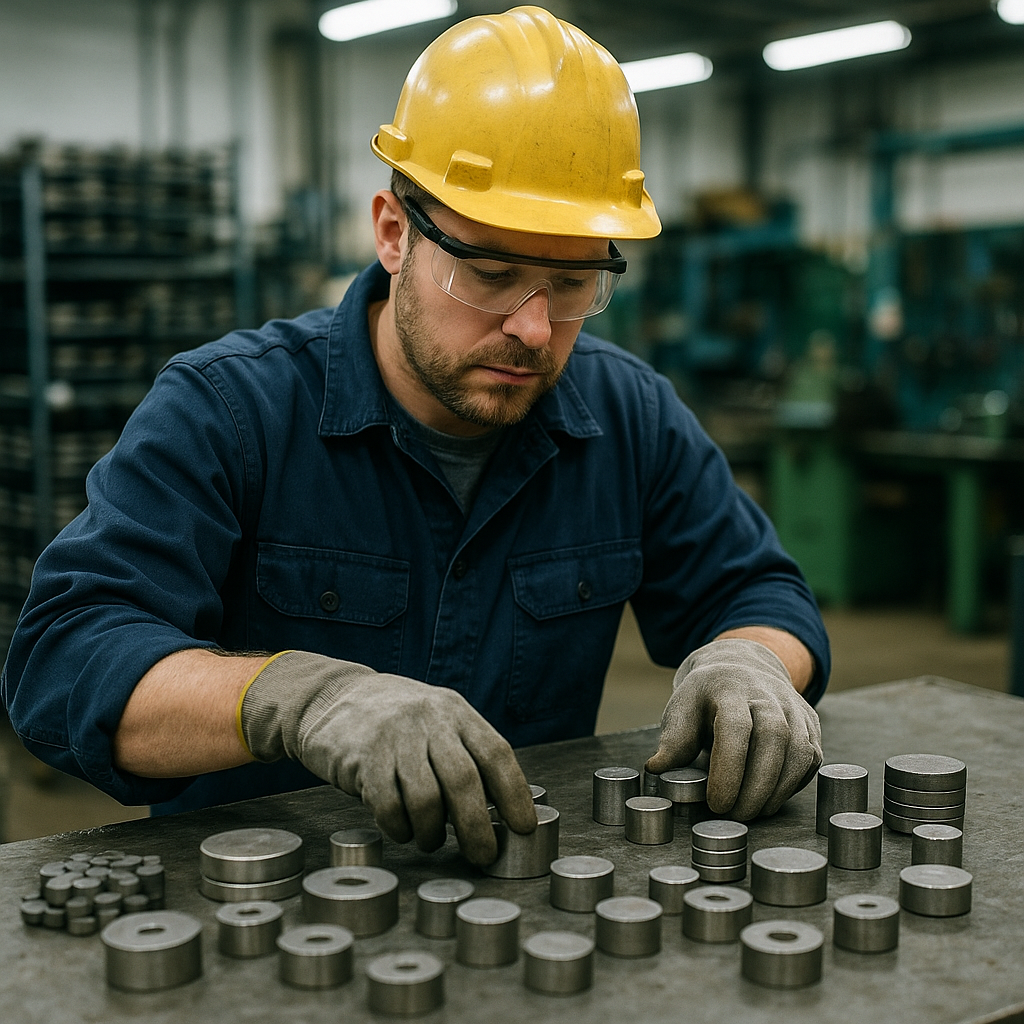 E‑waste and demolition waste are mixed at a waste recycling site in Dallas, TX