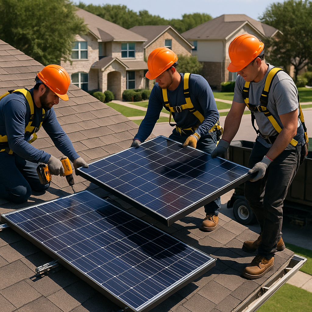 E‑waste and demolition waste are mixed at a waste recycling site in Dallas, TX