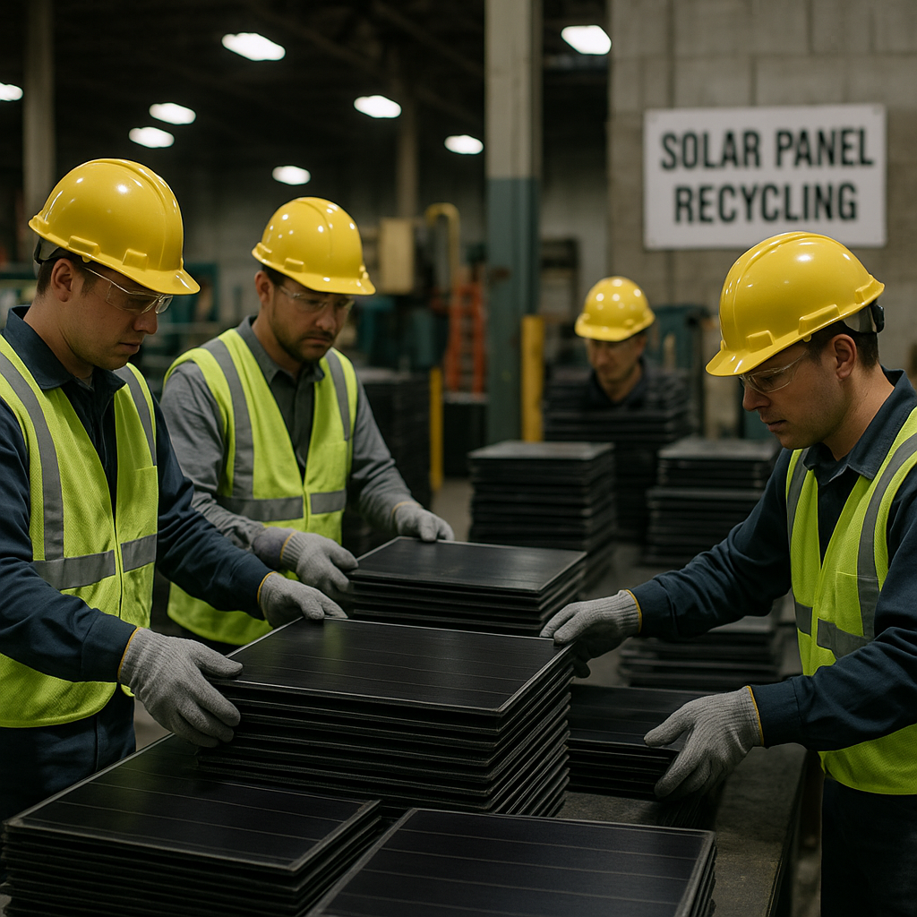 Featured image for “Recycling Cadmium From Thin Film Solar Panels: Semiconductor Recovery and Environmental Mitigation”
