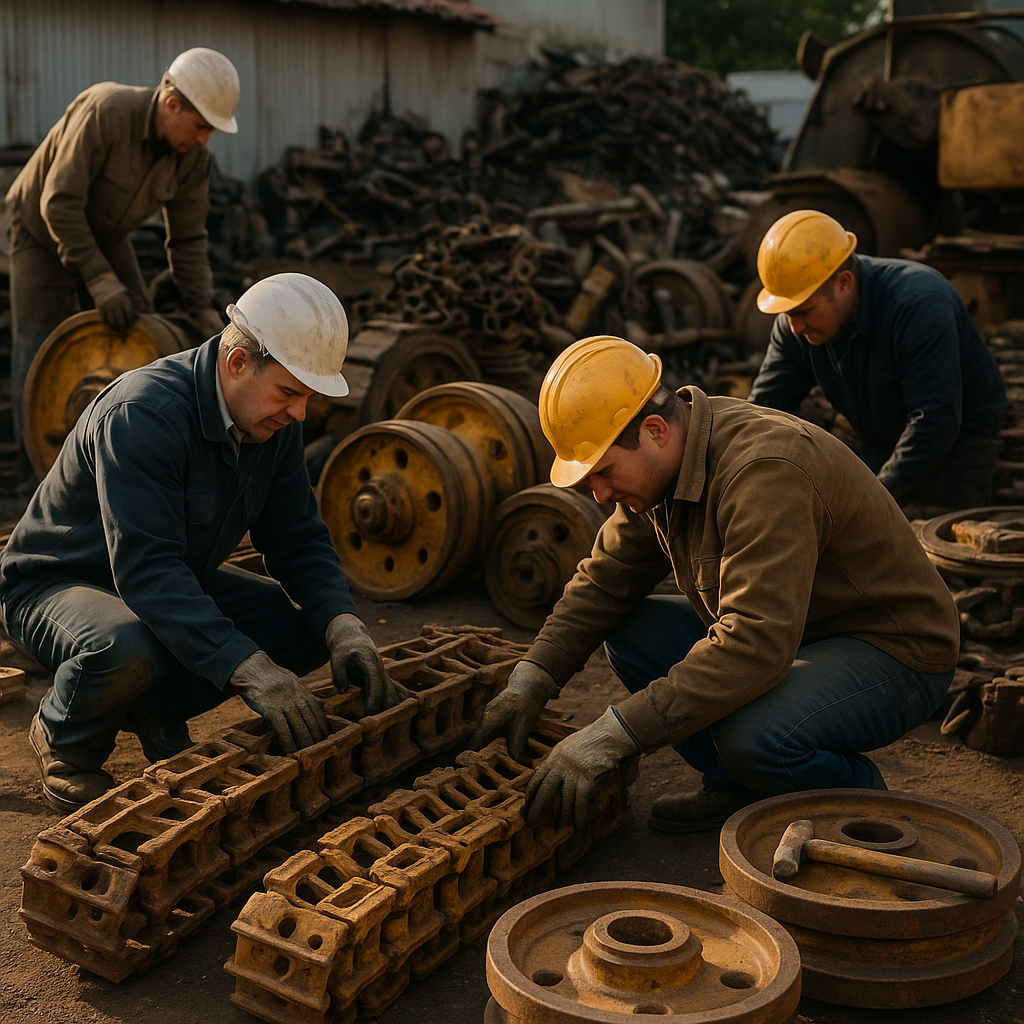 Featured image for “What Is Heavy Equipment Undercarriage Recycling?”