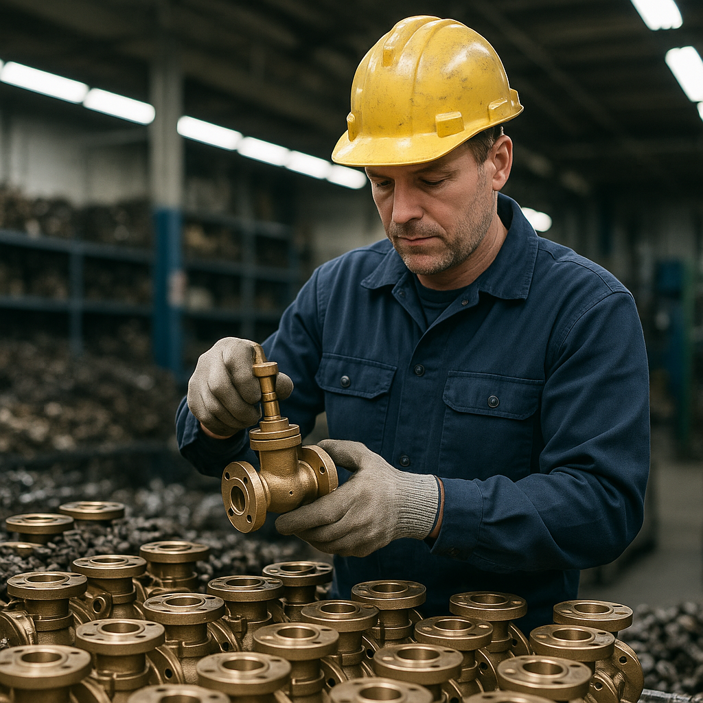 E‑waste and demolition waste are mixed at a waste recycling site in Dallas, TX