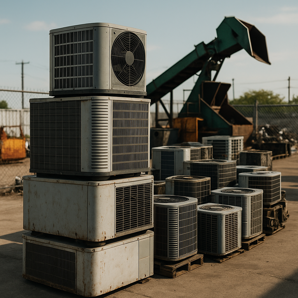 Featured image for “How To Manage HVAC Equipment Scrap Recycling in Rockwall, TX”
