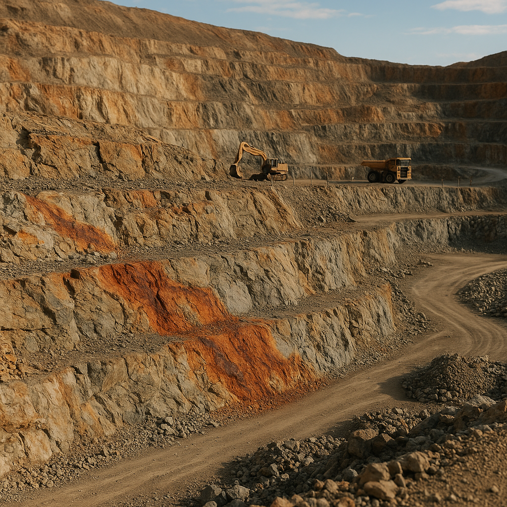 E‑waste and demolition waste are mixed at a waste recycling site in Dallas, TX