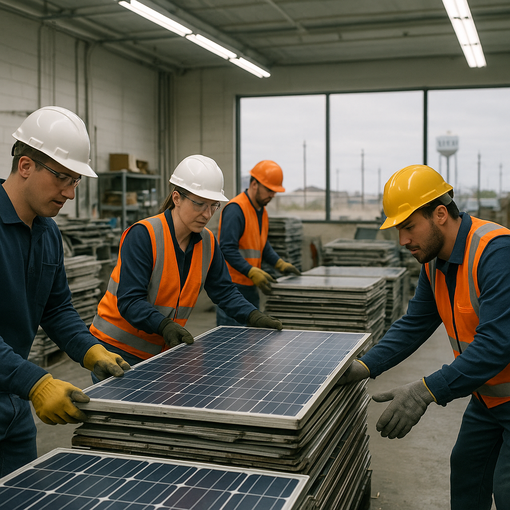 Featured image for “Why Is Solar Panel Recycling in Arlington, TX an Important Consideration?”