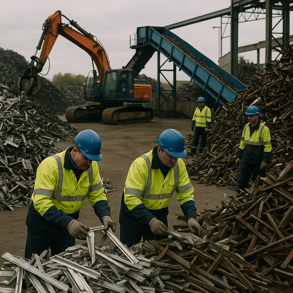Featured image for “Top Commercial Scrap Metal Processors for Ferrous and Non-Ferrous Materials”